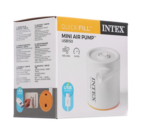 Насос электрический 5V 2A, USB150 Intex 66616 Насос электрический 5V 2A, USB150 Intex 66616