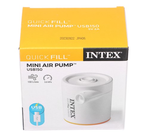 Насос электрический 5V 2A, USB150 Intex 66616 Насос электрический 5V 2A, USB150 Intex 66616