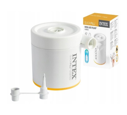 Насос электрический перезаряжаемый USB Intex Quick-Fill 66637 Насос электрический перезаряжаемый USB Intex Quick-Fill 66637