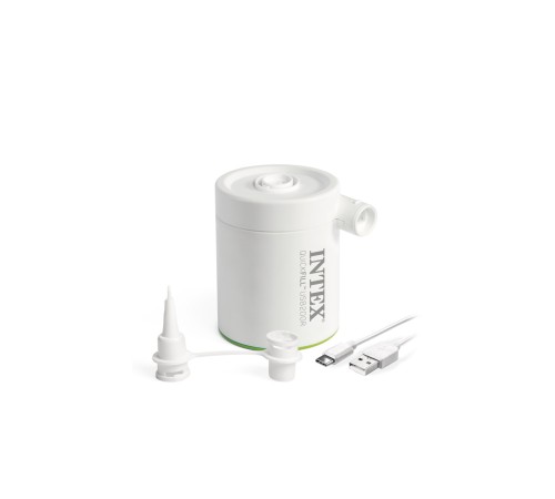 Насос электрический перезаряжаемый USB Intex Quick-Fill 66637 Насос электрический перезаряжаемый USB Intex Quick-Fill 66637
