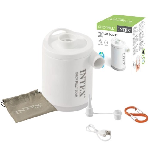 Аккумуляторный мини-насос Intex 66647 (Quickfill USB200R Tiny Air Pump) 66647 купить в Минске - интернет-магазин Ugolok.by