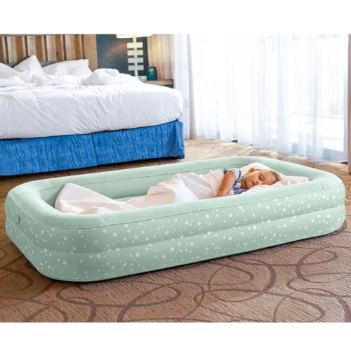 Детский надувной матрас с насосом Intex Kidz Travel Bed Set, 168*107*25 см (66810)