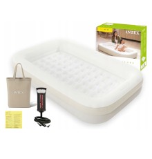 66811 Детская надувная кровать-матрас 168x107x25 см Intex  с насосом