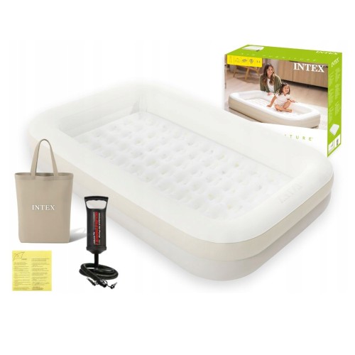 Детская надувная кровать Intex 66811 с насосом