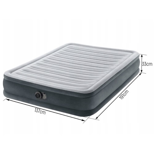 Кровать самонадувная Intex Comfort-Plush, 191*137*33 см (67768) Кровать самонадувная Intex Comfort-Plush, 191*137*33 см (67768)