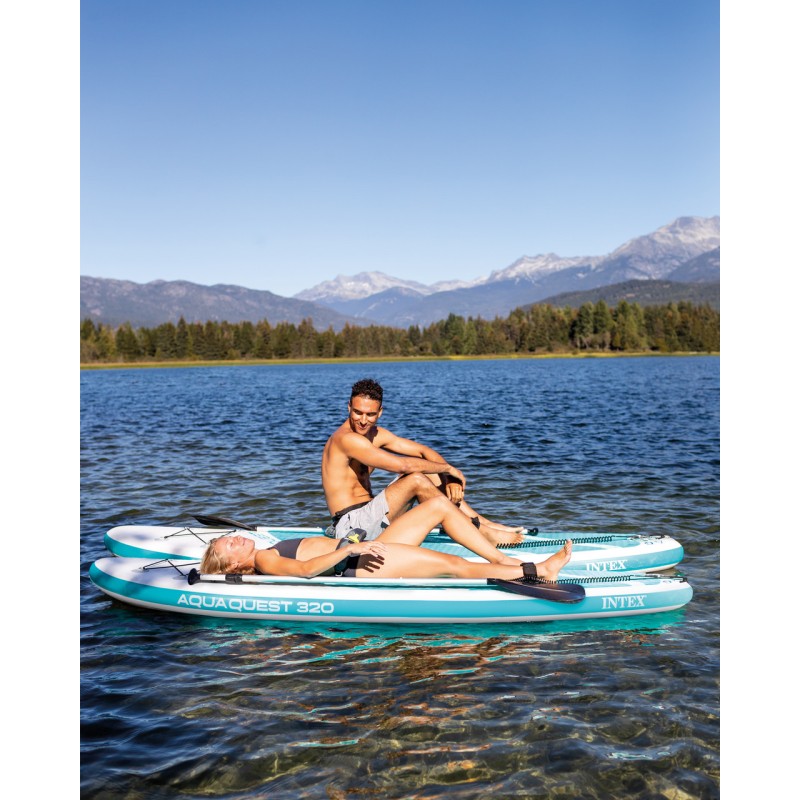Сапборд Intex Aqua Quest 320x81x15см, до 150 кг, 68242 68242 - фото 17 | Ugolok.by