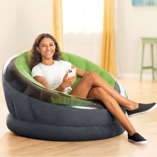 Надувное кресло Empire Chair Intex 68581 (зеленый) Надувное кресло Empire Chair Intex 68581 (зеленый)