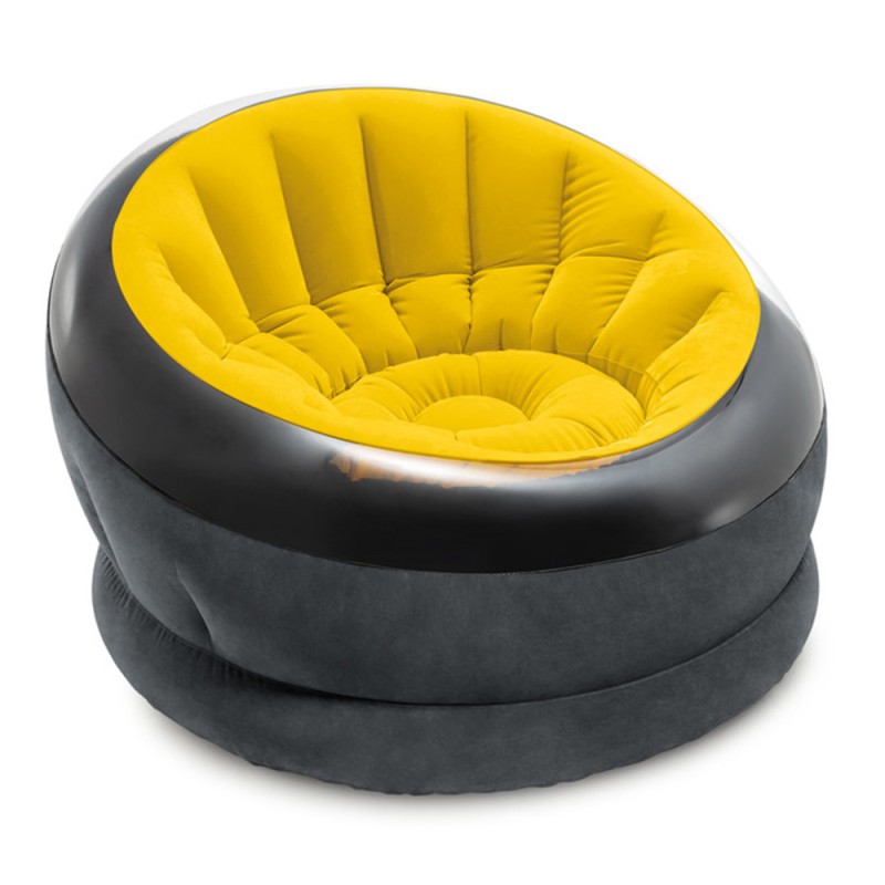 Надувное кресло Empire Chair Intex 68582 112х109х69 см (желтый) 68582-2 купить в Минске - интернет-магазин Ugolok.by