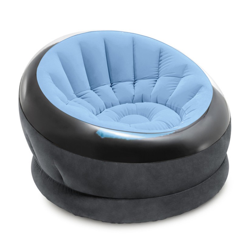 Надувное кресло Empire Chair Intex 68582 112х109х69 см (синий) 68582 купить в Минске - интернет-магазин Ugolok.by