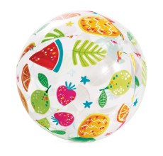 Мяч пляжный Intex Lively Print 51 см тропики (59040)