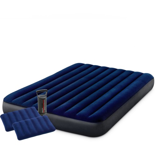 Матрас надувной с насосом и 2 подушками Intex Standartd, 203*152*25 см (64765) Матрас надувной с насосом и 2 подушками Intex Standartd, 203*152*25 см (64765)