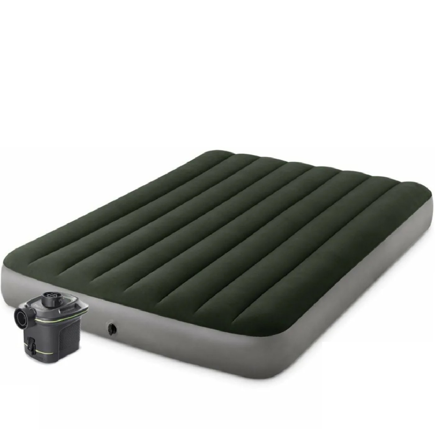 Матрас надувной с насосом Intex Standartd Prestige, 203*152*25 см ...