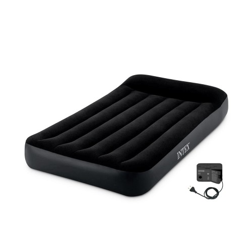 Матрас самонадувной с подголовником Intex Pillow Rest Classic, 191*99*25 см (64146)