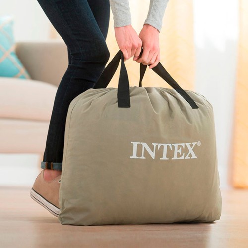 Кровать самонадувная Intex Comfort-Plush, 203*152*56 см (64418)