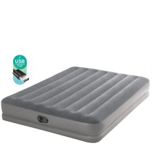Кровать самонадувная Intex Prestige Mid-Rise USB, 203*152*30 (64114)