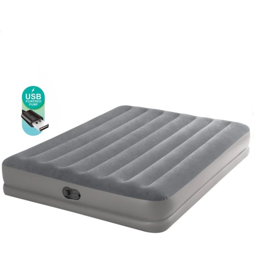 Кровать самонадувная Intex Prestige Mid-Rise USB, 203*152*30 (64114) Кровать самонадувная Intex Prestige Mid-Rise USB, 203*152*30 (64114)