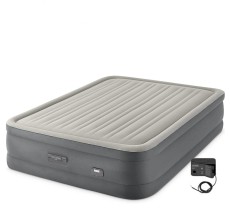 Кровать самонадувная с USB-портом Intex Dream Support, 203*152*46 см (64770)