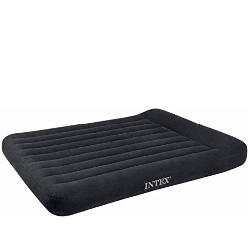 Матрас самонадувной с подголовником Intex Pillow Rest Classic, 203*152*23 см (66781)