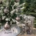 Набор елочных шаров Kaemingk 16 шт. 8 см теплый серый