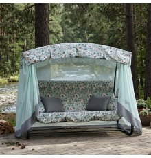 Качели садовые Olsa Турин Премиум Flower с1204 244х144х181 см