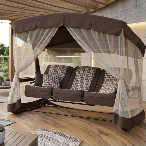 Качели садовые Ольса Палермо Премиум с1704 – комфорт для всей семьи