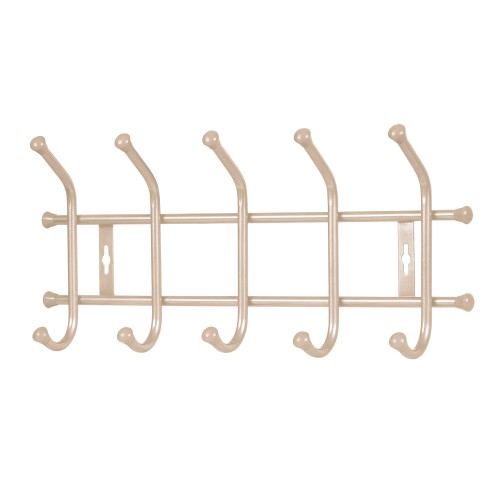 Вешалка настенная Ника ВНТ5 бежевый металлик