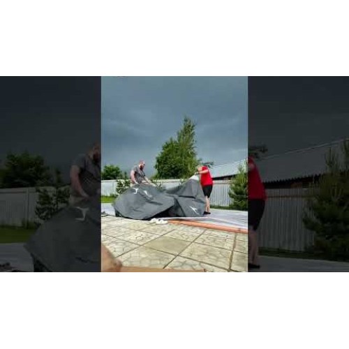 Бассейн Intex Ultra XTR с волейбольной сеткой 732x366x132 см 26368