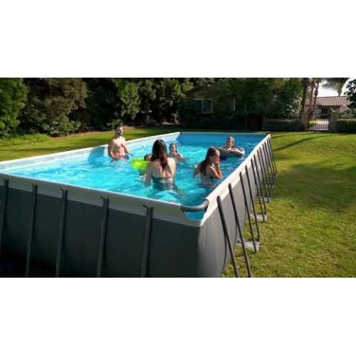 Бассейн Intex Ultra XTR 975x488x132 см с волейбольной сеткой (26378)