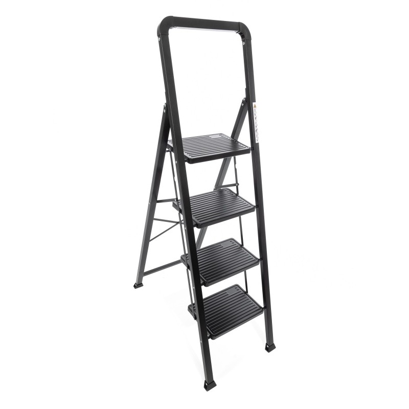 Стремянка стальная 4 широкие ступени Zalger 311-4 купить в Минске - интернет-магазин Ugolok.by