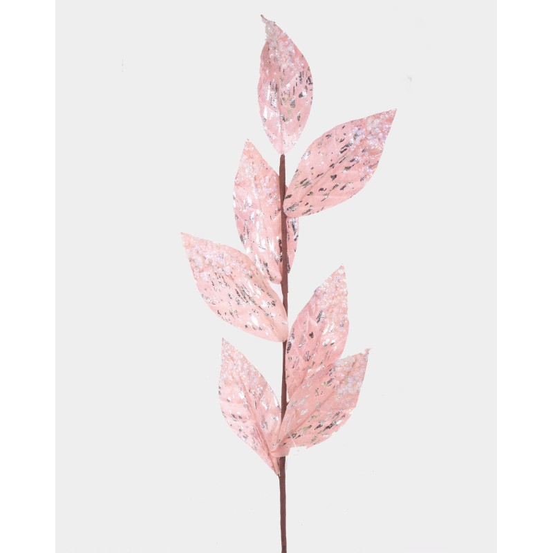 Ветка розового лавра, 73 см (бархат, 23-90 )