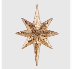 Рождественская вифлеемская звезда, 20 см (золото, 23-69)