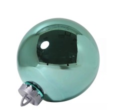 Большой новогодний шар, 25 см (зеленый зеркальный, UD003-25GR)