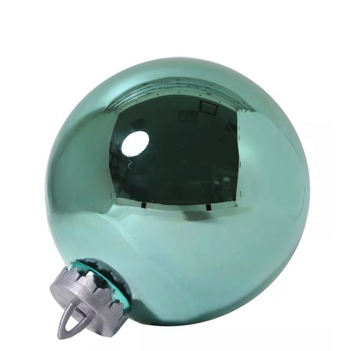 Большой новогодний шар, 25 см (зеленый зеркальный, UD003-25GR)