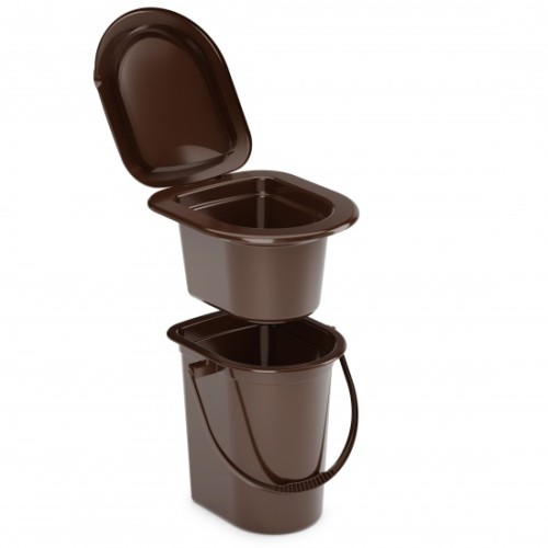 Ведро-туалет 17л со съемным горшком