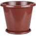 Горшок для цветов Эконом 10л коричневый - идеальное решение для вашего сада!