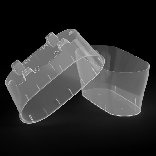 Горшок цветочный овальный с автополивом Лея 4.0 л прозрачный Горшок цветочный овальный с автополивом Лея 4.0 л прозрачный