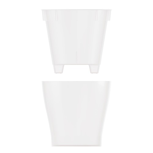 Горшок цветочный овальный с автополивом Лея 4.0 л прозрачный Горшок цветочный овальный с автополивом Лея 4.0 л прозрачный