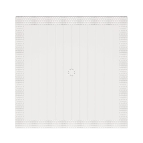 Стол пластиковый Ротанг Плюс 94x94x74 cм (белый)