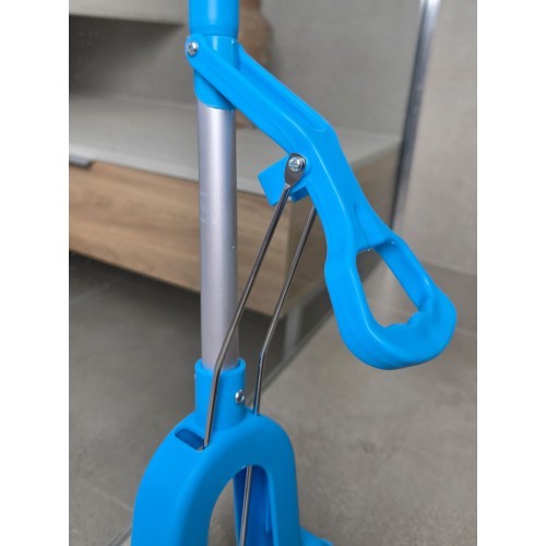 Швабра для уборки пола (механизм бабочка) с ПВА насадкой ML1010-1 Mellor Forro (голубая)