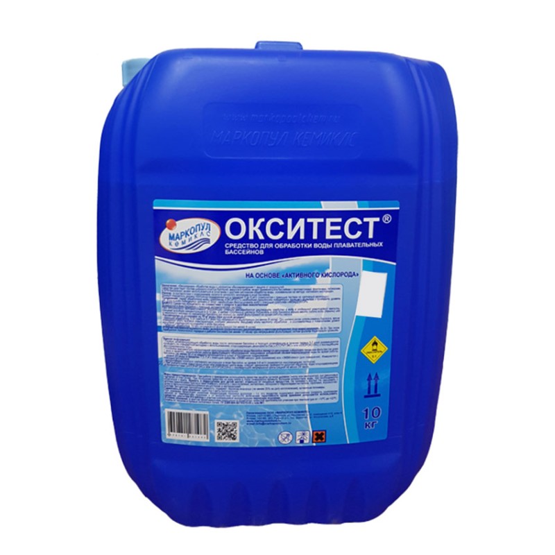 Жидкий дезинфектант на основе активного кислорода Окситест 10 кг