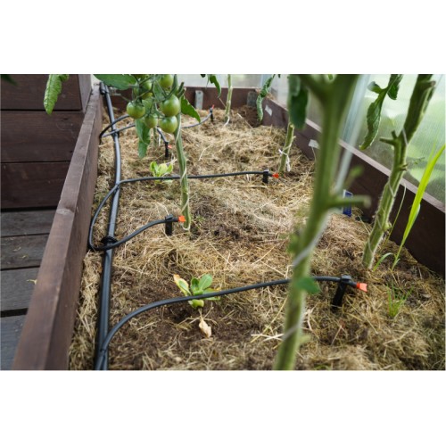 Система капельного полива Жук От емкости на 90 растений с таймером и капельницами (8005-00)