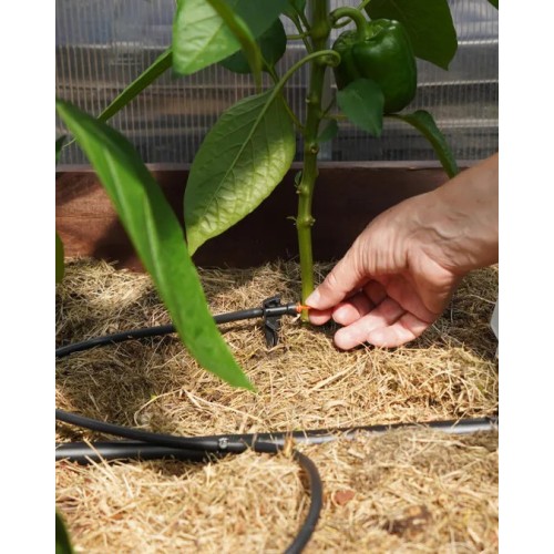 Система капельного полива Жук От емкости на 90 растений с таймером и капельницами (8005-00)