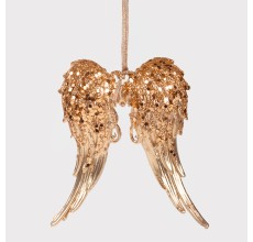 Подвеска «Крылья ангела», 14 см (золото, 23-68) 