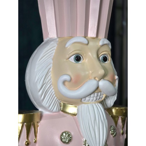 Декоративная фигура Щелкунчик, 177 см (розовый, 708-132)