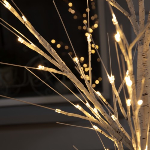 Светодиодное дерево «Берёза» 1.8 м, 144 LED постоянное свечение, 220 В, свечение тёплое белое 4445713