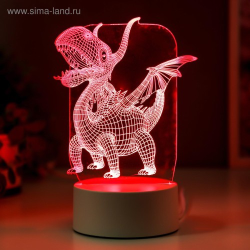 Светильник "Дракон" LED RGB от сети 4814586