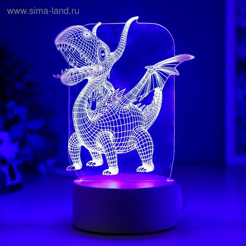 Светильник "Дракон" LED RGB от сети 4814586