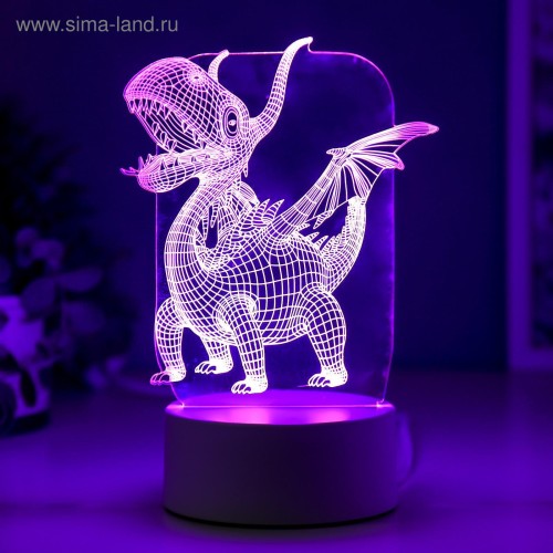 Светильник "Дракон" LED RGB от сети 4814586