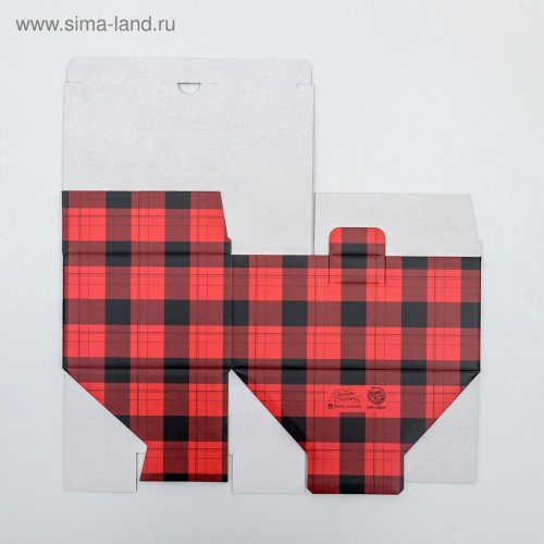 Коробка складная «Волшебного Нового года» 22×15×10 см 5003797