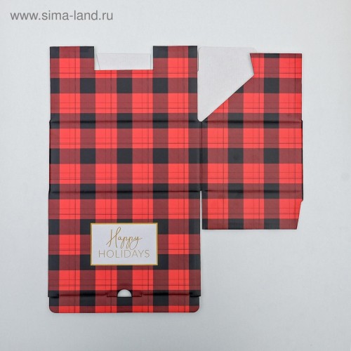 Коробка складная «Волшебного Нового года» 22×15×10 см 5003797